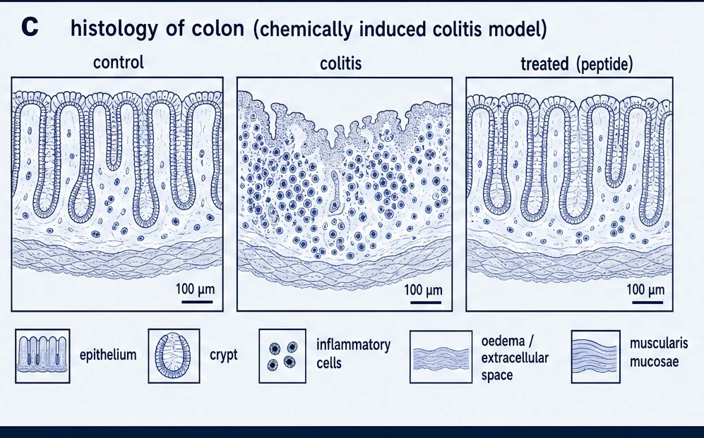 commissioned plate: colitis histology